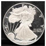 1996 silver eagle coin
