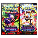 2 sealed Pokemon Phantasmal Flames booster packs