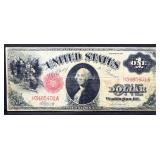 1917 horse blanket $1 paper note