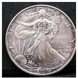 2000 silver eagle coin