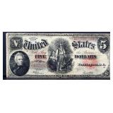 1907 wood chopper $5 note