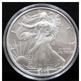 2005 silver eagle coin