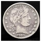 1902 barber half dollar