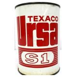 Vntg 1qt Texaco Ursa S1 Motor Oil can