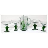 5 piece cactus margarita cocktail set