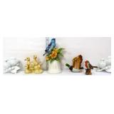 6 piece animal figural estate lot