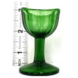 Vintage green glass eye wash