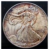 2000 silver eagle coin