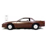 Vntg 1/25 brown Chevy Camaro dealer promo car