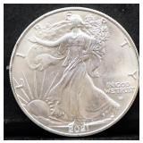 2021 silver eagle coin