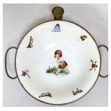 Vintage German baby plate