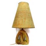 MCM lamp w/ tall shade see photos
