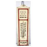 Vntg metal 3.75x13 Northrup King termometer