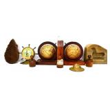 Mixed estate lot, inc globe bookends
