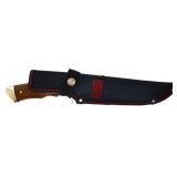 Sharps Cutlery knife w/ black sheath