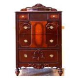 1920s tall chest w/ glove box see photos