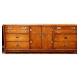 Vintage campaign dresser