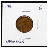 1913 Lincoln penny