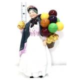 Royal Daulton Biddy Penny Farthing lady figure