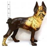 Vintage cast iron terrier doorstop