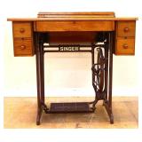 Vintage Singer treadle sewing machine