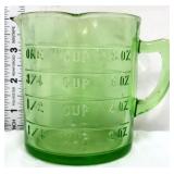 Vintage green depression 1 cup measurer