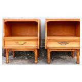 Pair MCM American Of Martinsville nightstands