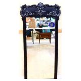 Wood framed 23.5x49.5 mirror