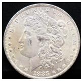 1883O Morgan silver dollar