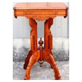 Victorian lamp table