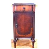 1920s 1 door 1 drawer nightstand see pics