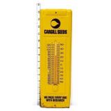 Vntg metal 4.5x14 Cargill Seeds thermometer