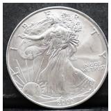 2000 silver eagle coin