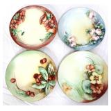 Lot of 4 vntg 7.5in plates