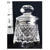 Waterford Alana diamond cut mustard jar w lid