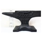 Cast iron miniature Ford anvil
