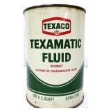 Vntg 1qt Texaco Texamatic Transmission Fluid can