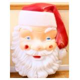 Vntg 33.5in Santa face blow mold AS IS NO SHIP