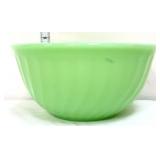 Vintage Fire King jadeite swirl mixing bowl