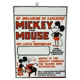 Metal 12.5x17.5 Mickey The Mouse sign