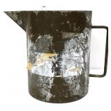 Vntg metal pitcher
