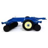 Die cast metal blue disc