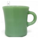 Vntg jadeite Fire King C handle mug