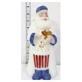 Fenton 9in patriotic Santa figure