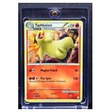 Pokemon Typhlosion Magma Punch Fire Spin card
