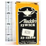 Vntg Aladdin 23 wick in org box