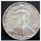 1987 silver eagle coin