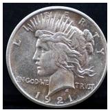 1921 peace dollar