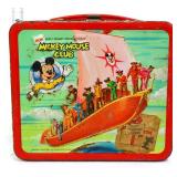 Vintage metal Mickey Mouse Club lunchbox