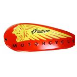 Metal 19.5x8 Indian Motorcycles sign